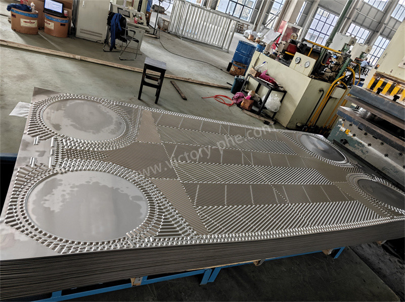 Sondex Plate Type Heat Exchanger Components 0.6mm Corrosion Resistant