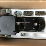 Black Greenhouse Kits Reducer Gear Motor For Ventilation With Glass Cover