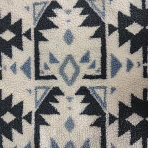 Quality Garment Sherpa Fleece 100% Polyester Yarn Dyed 300GSM Fabric Sherpa wholesale