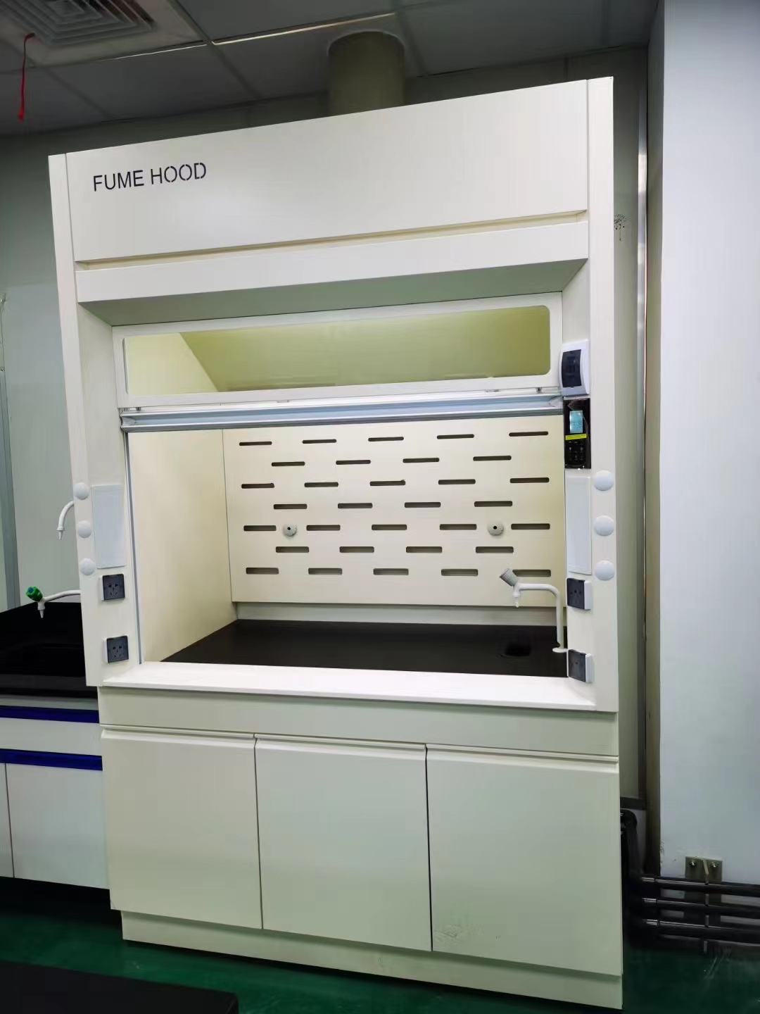 OEM Laboratory Fume Hood All Steel Laminar Flow Fume Hood For Chemistry