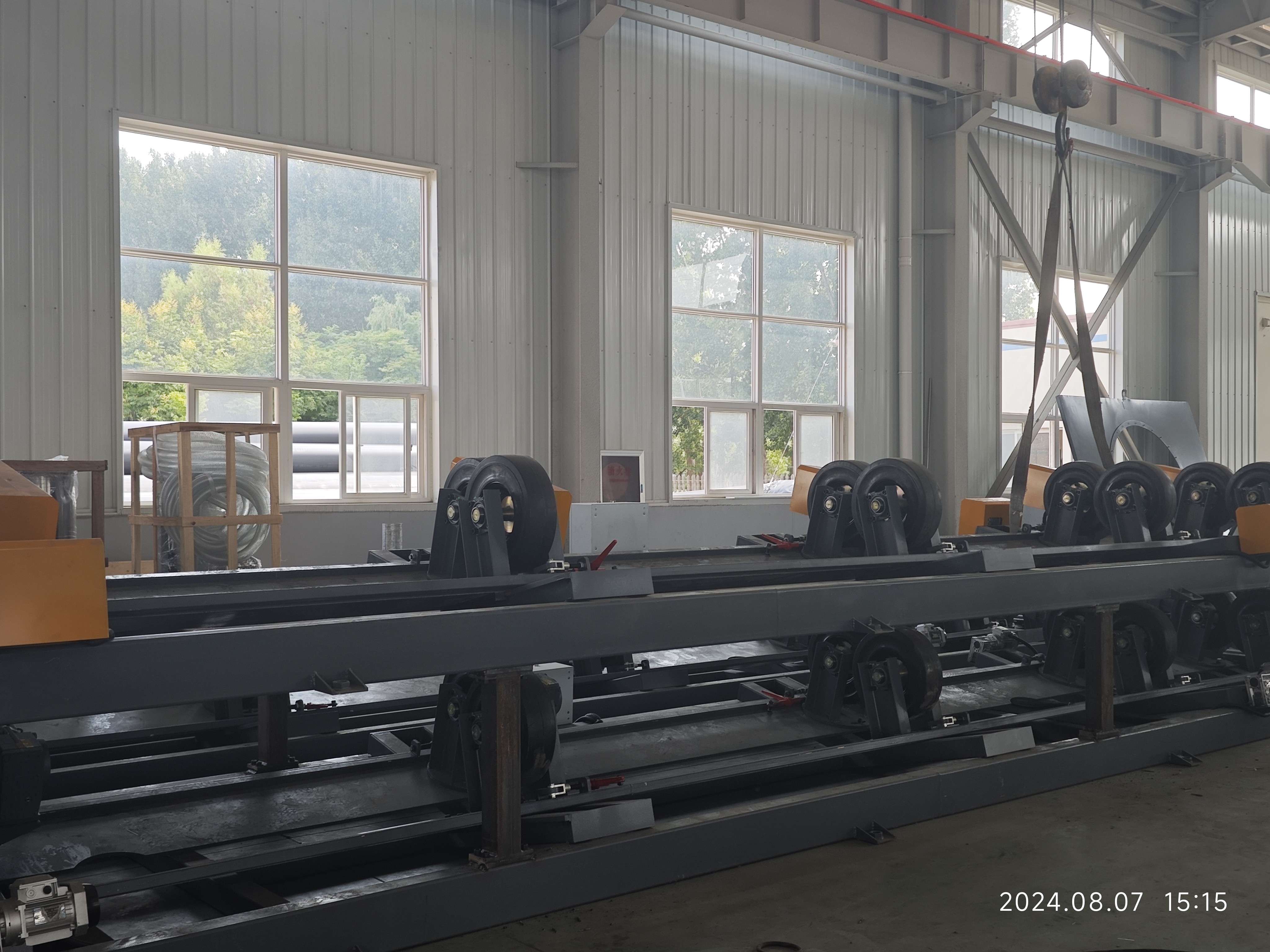 3PE 3-Layer PE Polyethylene Steel Pipe Anticorrosion Coating Processing Line Steel Pipe 3lpe Coating Line