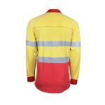 Longsleeve Summer Safety Cotton Breathable Unisex Construction Workwear