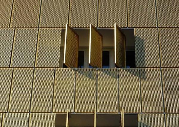 Cheap Expanded Metal Sunshade Shields The Building From Strong Sunlight adumbral breeziest for sale
