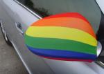 National Logo Rear View Mirror Cover , Car Mirror Socks For All Country