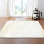 Marble Living Room Floor Carpets Machine Washable Bedroom Area Rugs