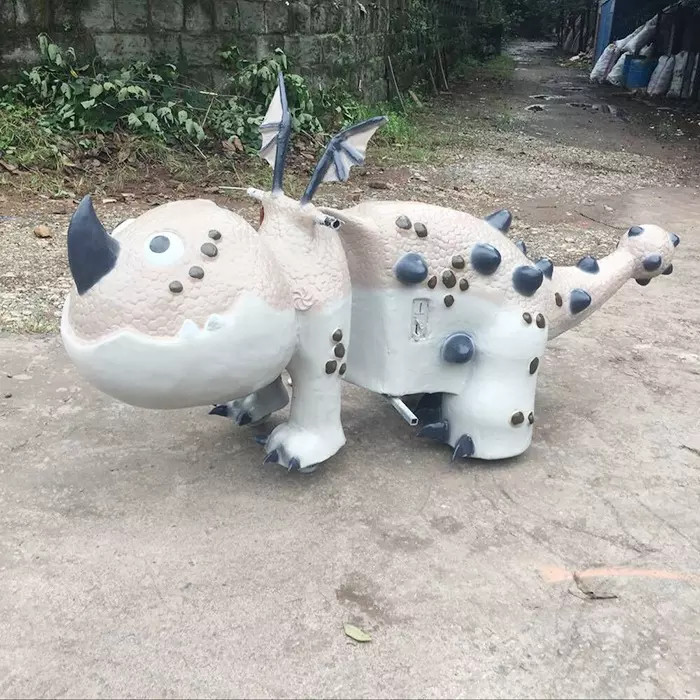 Outdoor Dinosaur Park Rides Size Customized Realistic Dinosaur Models