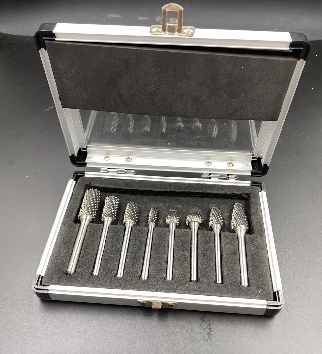 Full Line of Carbide Rotary Burrs for Deburring
