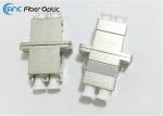 Metal Housing LC Duplex Fiber Optic Cable Adapter