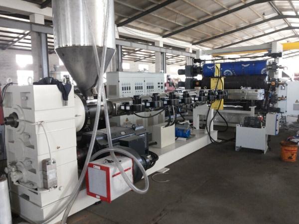 CE Certification Plastic Plate Extrusion Line HDPE Wide Waterproof Sheet