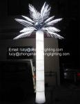led palm tree outdoor