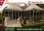 Strong structural marquee pagoda party tent with PVC white side wall for wedding