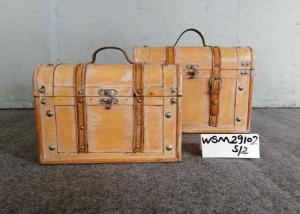 Quality ODM Decorative L36x27 Wooden Storage Trunk for home wholesale