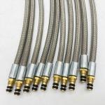 Stainless Steel Wire Braided LPG Hose With Fittings