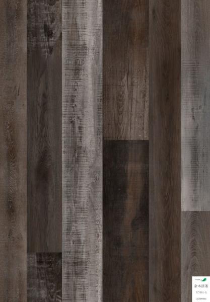 PVC Rigid Vinyl Flooring waterproof / fire-resistant / Anti-slip 20 Years
