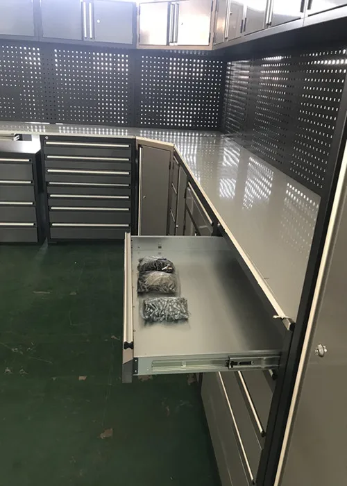 Powder Coating Finish Steel Tool Boxes and Storage Cabinets for Workshop Garage Units