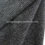 Polyester Woolen Made for Fashion Uniform Winter Coat Herringbone Stripes Fabric