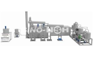 Quality 2T/D Waste Oil Vacuum Distillation Plant 40kW Degassing wholesale