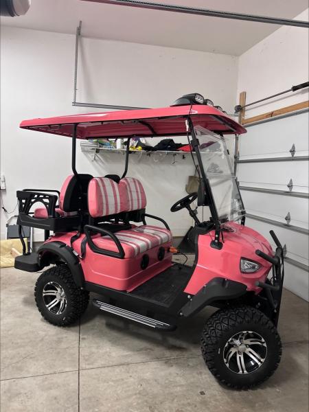 Max Speed 40km/H Golf Cart 4 Passenger All Terrain OEM Sale Price With 12 Inch