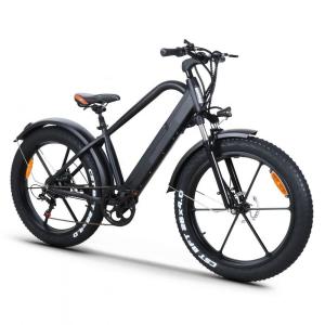 Quality 48V 350W Electric Bicycle 48V 10Ah Electric Bike 26*4.0 All-in-one Wheel Fat Tire Ebike Electric Mountain Bike wholesale