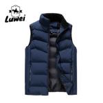 High Quality Male Outdoor Warm Waistcoat Utility Quilted Polyester Sleeveless