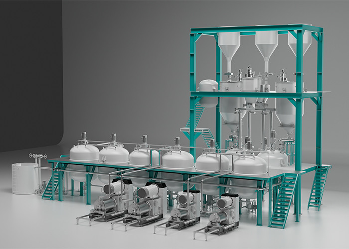 Stainless Steel Laboratory Bead Mill for Grinding Media 0.1-3mm in 400*400*600mm Size