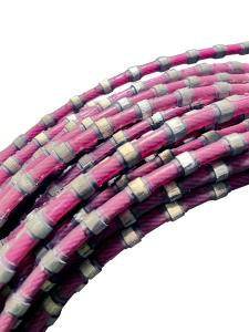 Quality 32 Diamond Beads Dia8.8mm Wire Saw Special For Marble Profiling Tools wholesale