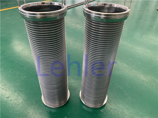 Stainless Steel Material Wire Mesh Filter Element For Nippon Paint 120 Micron
