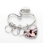 Sublimation Love-Themed Lipstick I LOVE Football Keychain Personalized Soda