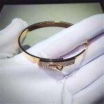 diamonds of kelly bracelet 18kt gold with white gold or yellow gold