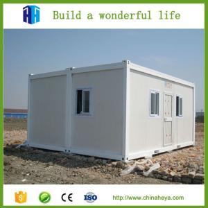 Quality hot sale ready made china prefabricated 20ft container van house for sale philippines wholesale