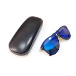 Pure colour Pu Leather Eyeglasses Case Hard Metal Optical Glasses Case