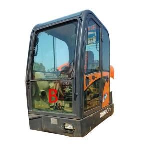 Quality DH60-7 Solar 55V-WV DOOSAN Glass Front Down Position B Windshield wholesale
