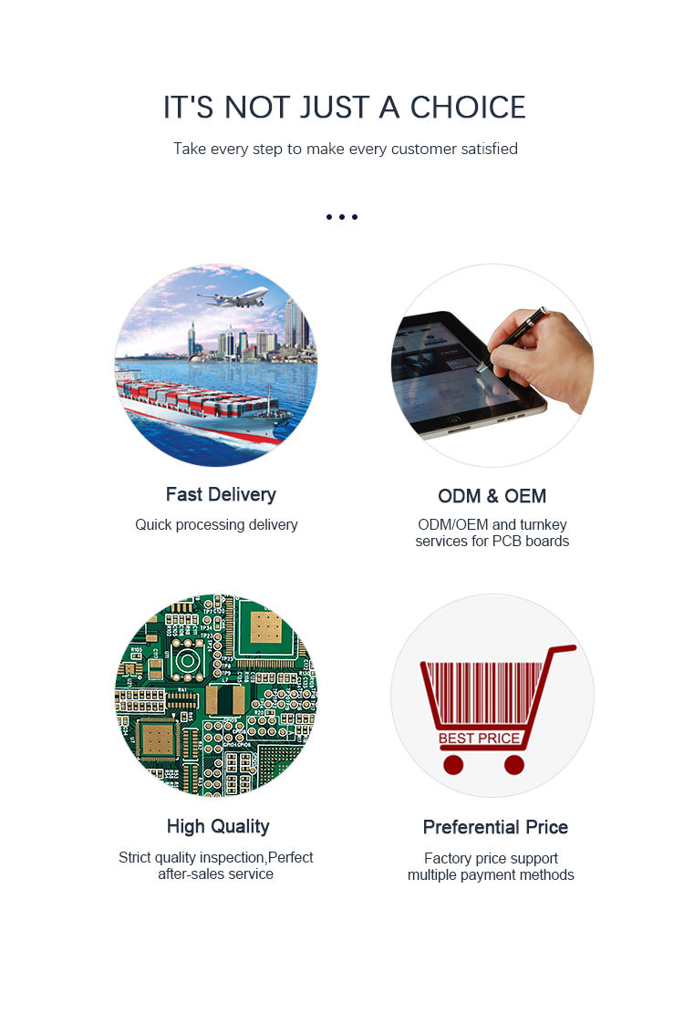 SMT FR-4 Glass Epoxy Multi Layer PCB One Stop PCBA