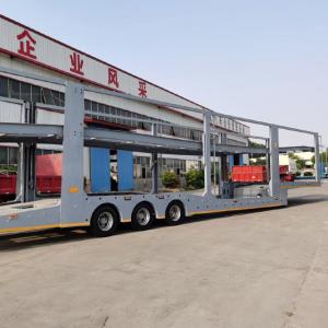 Quality Tri-Axle 6-10 Car Trailer Air Suspension System for Convenient Car Hauling wholesale