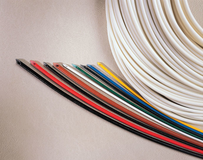 SGS Certification Silicone Rubber Fiberglass Sleeving for cold temperature protection