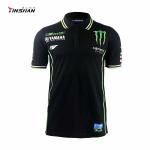 Customized Logo Printing Sublimation Racing Teamwear Motorcycle Polo Shirts for