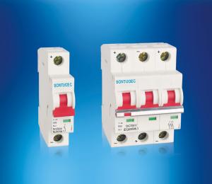 Quality 4 Pole 63a 24v Sontuoec Solor Dc Mcb Circuit Breaker wholesale