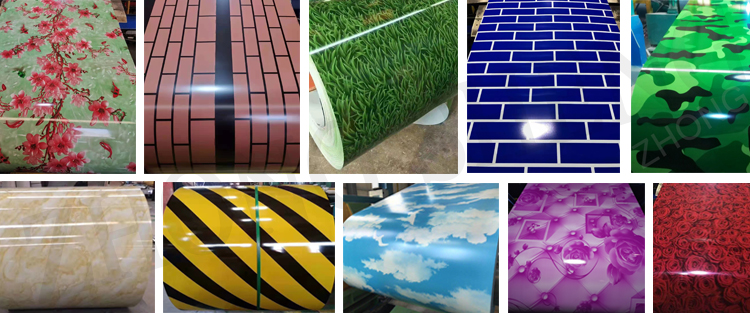 600-1250mm Width Customized PPGI Color Coated Steel Coil 0.4mm Prepainted Galvanized Steel PPGI Coil with Z30-Z40 Coating