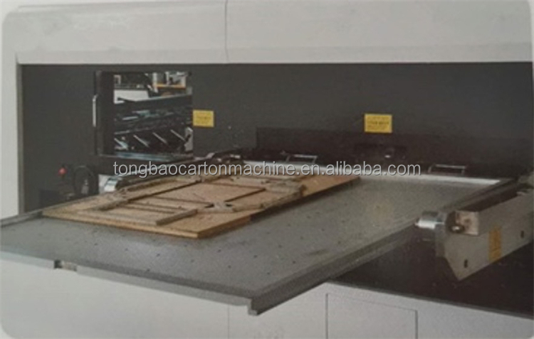 Cardboard and Corrugated Paper Automatic Die Cutting Machine with Stripping Station