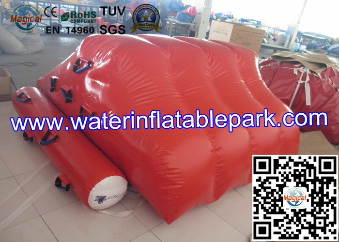 Strong PVC Tarpaulin Inflatable Iceberg Water Slide Toys for Amusement Park