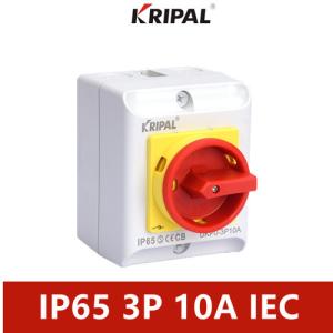 Quality PC IP65 Three Phase Isolator Switch Explosion Proof 16A 230-440V wholesale