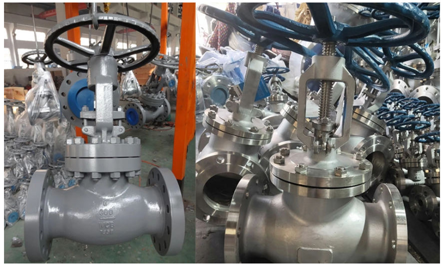 Ductile Iron Body Class 150 Flanged Manual Globe Valve for Oil Gas Water Applications