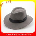 Vintage hot sale mid brim hats wholesale for ladies,100% Australia wool felt
