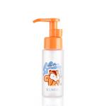 Logo Printing White 50ML PET Plastic Pump Bottles Lightweight