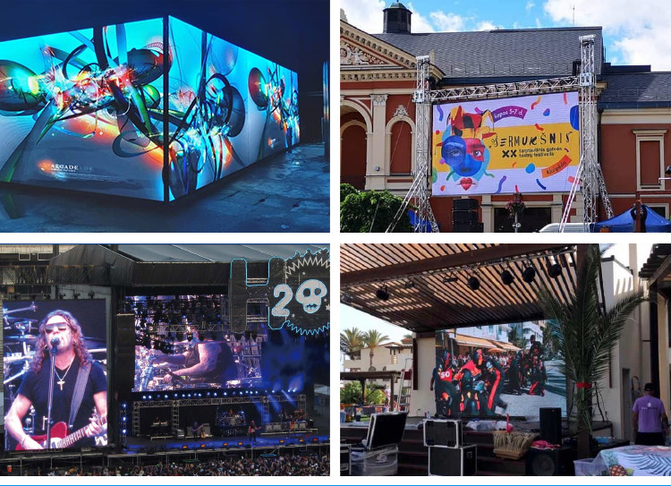 P3.91 LED Light Display , Outdoor Or Indoor Rental LED Display