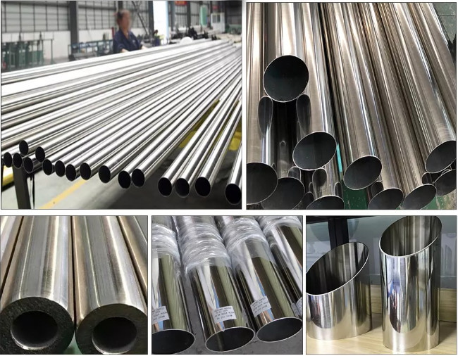 Cold Drawn Welded Stainless Steel Round Pipe ASTM A312 AISI 316ti 309S 310S 321 410