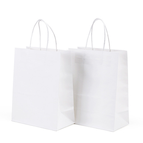 Gravure Printing Customized Logo Craft Shopping Kraft Paper Bag for Your Requirements