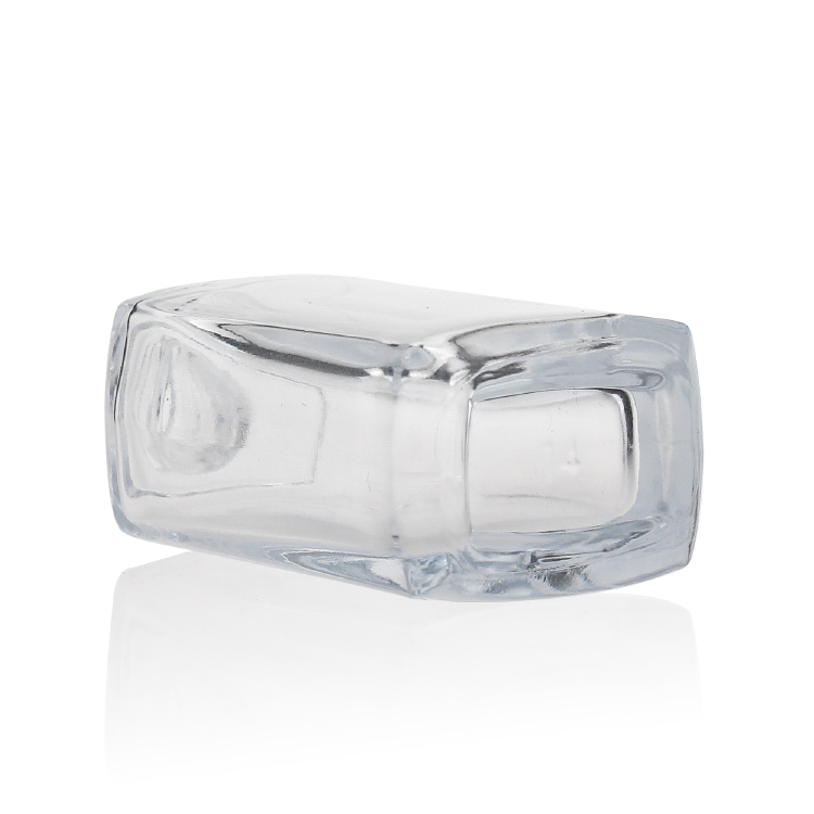 30 Ml Packaging Clear Empty Lotion Cosmetics Square Glass Liquid Foundation Bottle F131