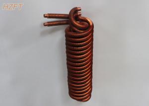 Quality Oil Coolers Condenser Coils with High Thermal Conductivity / Finned Coils wholesale
