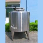 0.1-0.3Mpa Design Pressure Stainless Steel Pressure Vessel for Food Beverage